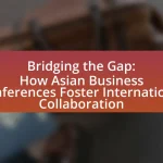 Bridging the Gap: How Asian Business Conferences Foster International Collaboration