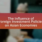 The Influence of Foreign Investment Policies on Asian Economies