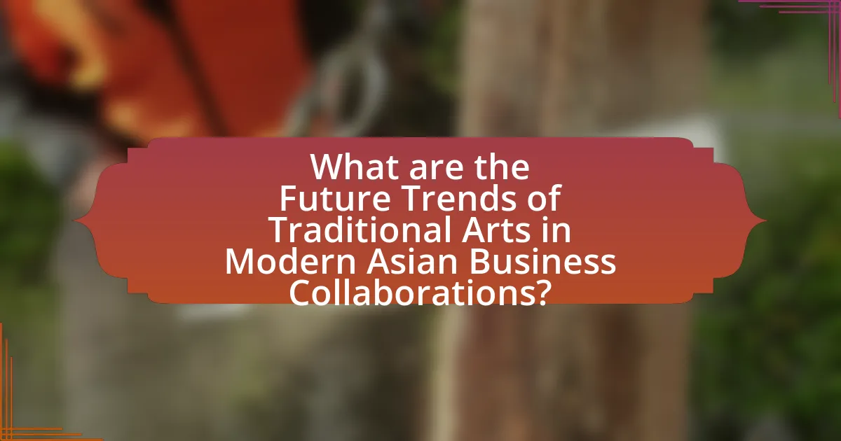 What are the Future Trends of Traditional Arts in Modern Asian Business Collaborations?